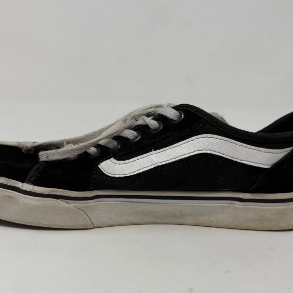 Vans Off The Wall 50714 Black Casual Shoes Sneakers Size 6.5 Mens